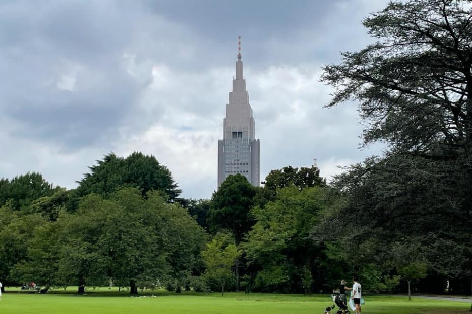婚活ウォーキング東京タワー芝公園散歩散策